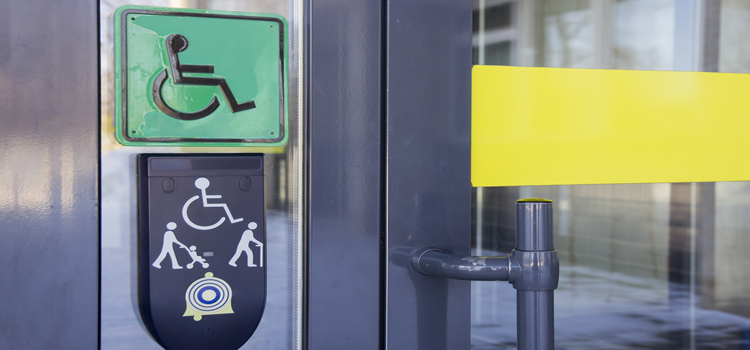 automatic handicap door opener in Huron